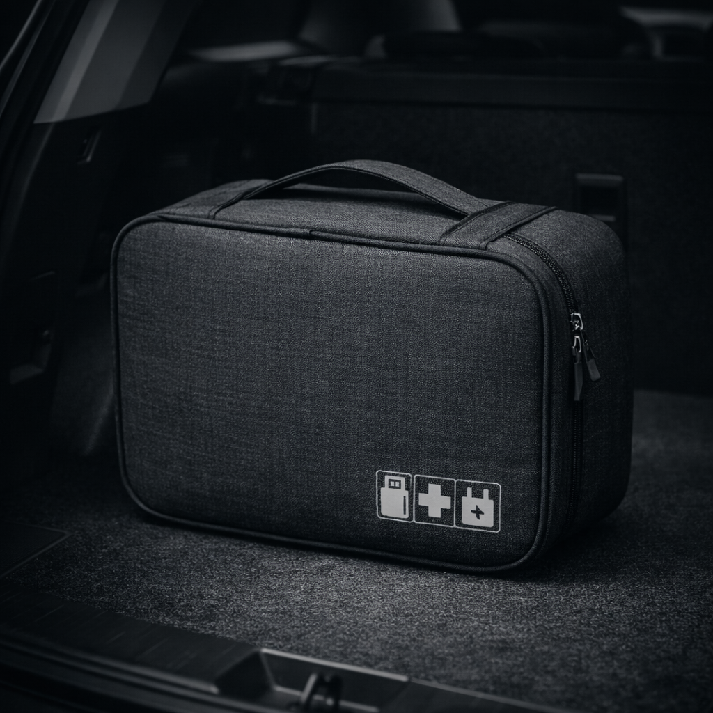 Travel Electronic Digital Storage Bag, Multifunctional High-Capacity Earphones, Data Cable Protective Case, Dust Bag Travel Elec